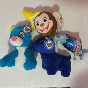 NWT Lot Of 4 Stuffed Animals